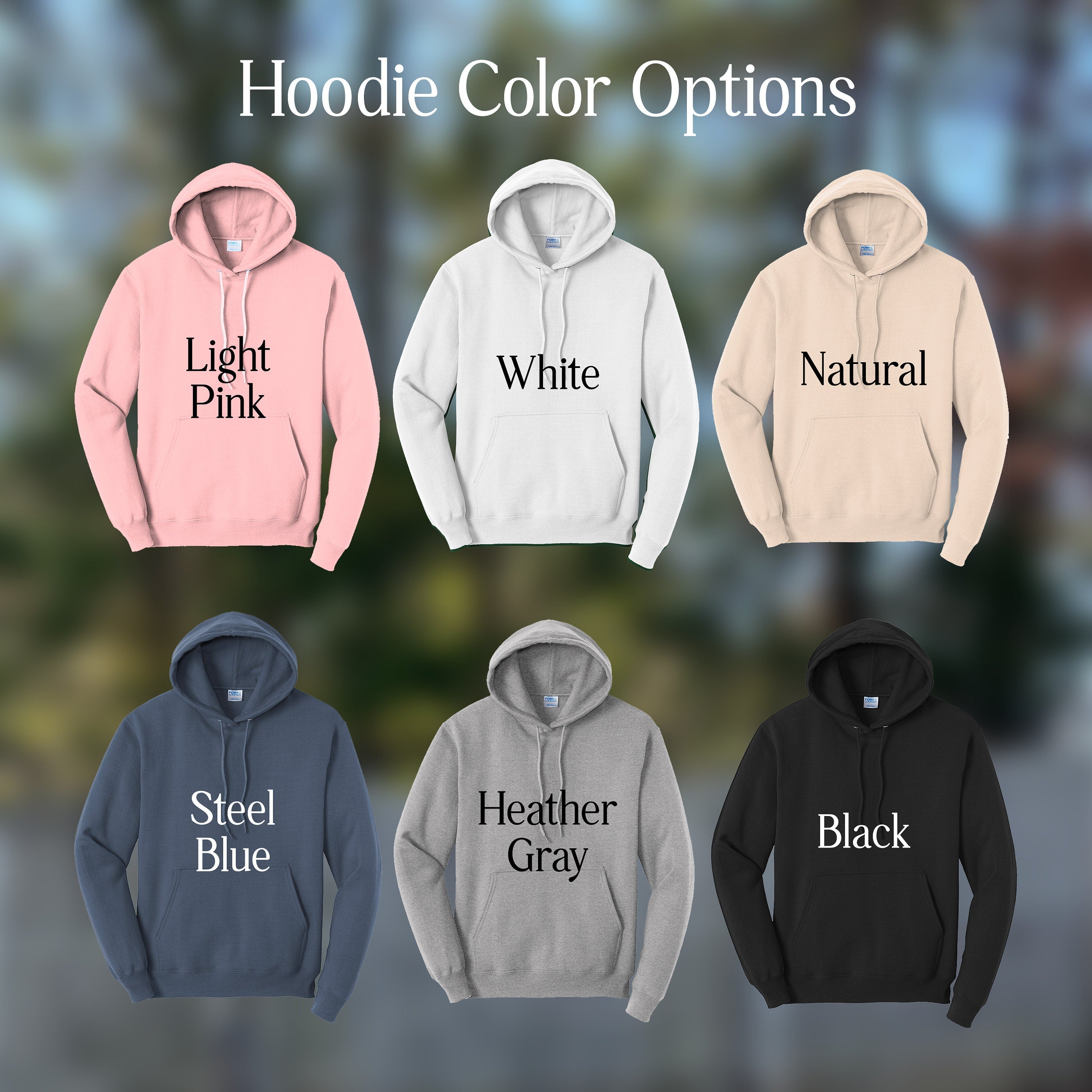 Cherry Blossum Tree Japanese Sakura Landscape Scene Embroidered Hoodie Sweatshirt Unisex Long Sleeve Outdoors Personalized Multiple Colors