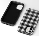 Casely iPhone Case | Check Me Out | Checkerboard Checkered Gingham | Bold Protective Design