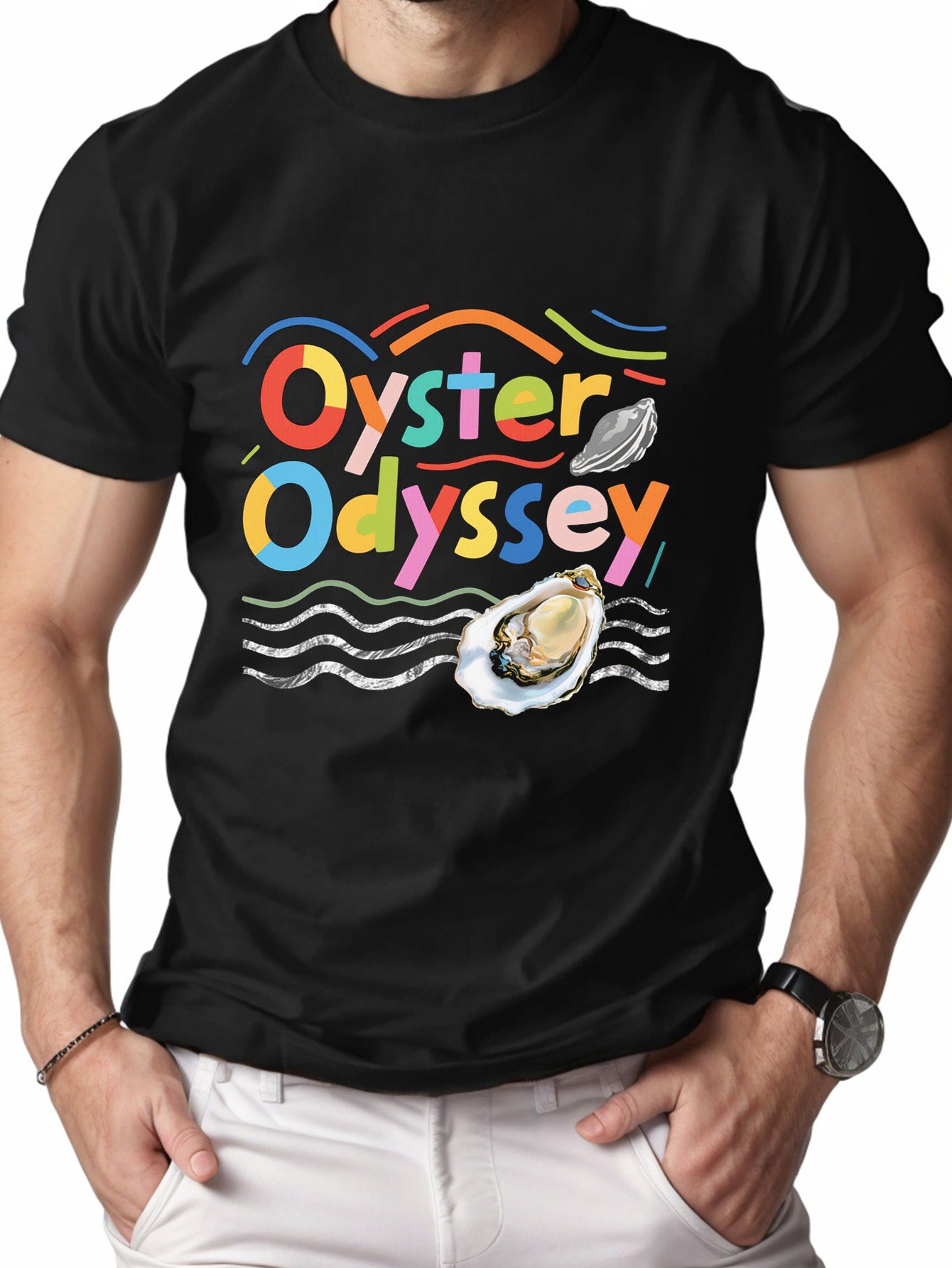 Men's Vintage Cotton Short Sleeve T-Shirt - Coastal 