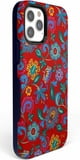 Casely iPhone Case | Painted Flowers | Frida Kahlo Floral Girly Case