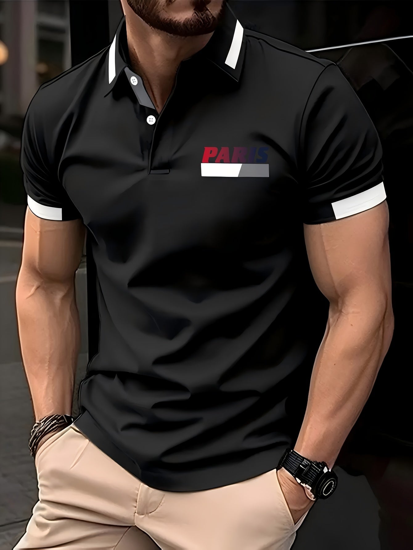 Men's Summer Fashion Shirt - Casual Button-Up with 