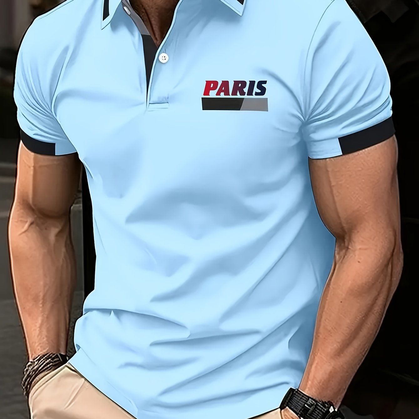Men's Summer Fashion Shirt - Casual Button-Up with 