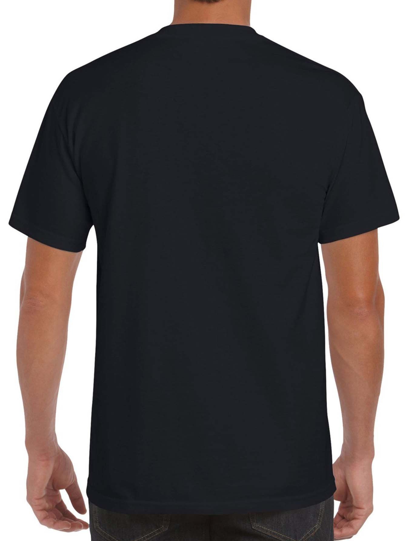 Men's Black Samurai Yasuke Meditating Under Cherry Blossom T-Shirt - 100% Cotton, Crewneck Short Sleeve, Regular Fit, S-XXXL, Spiritual Art Design, Lightweight & Breathable, Perfect for Daily Wear, Travel, or Gifts