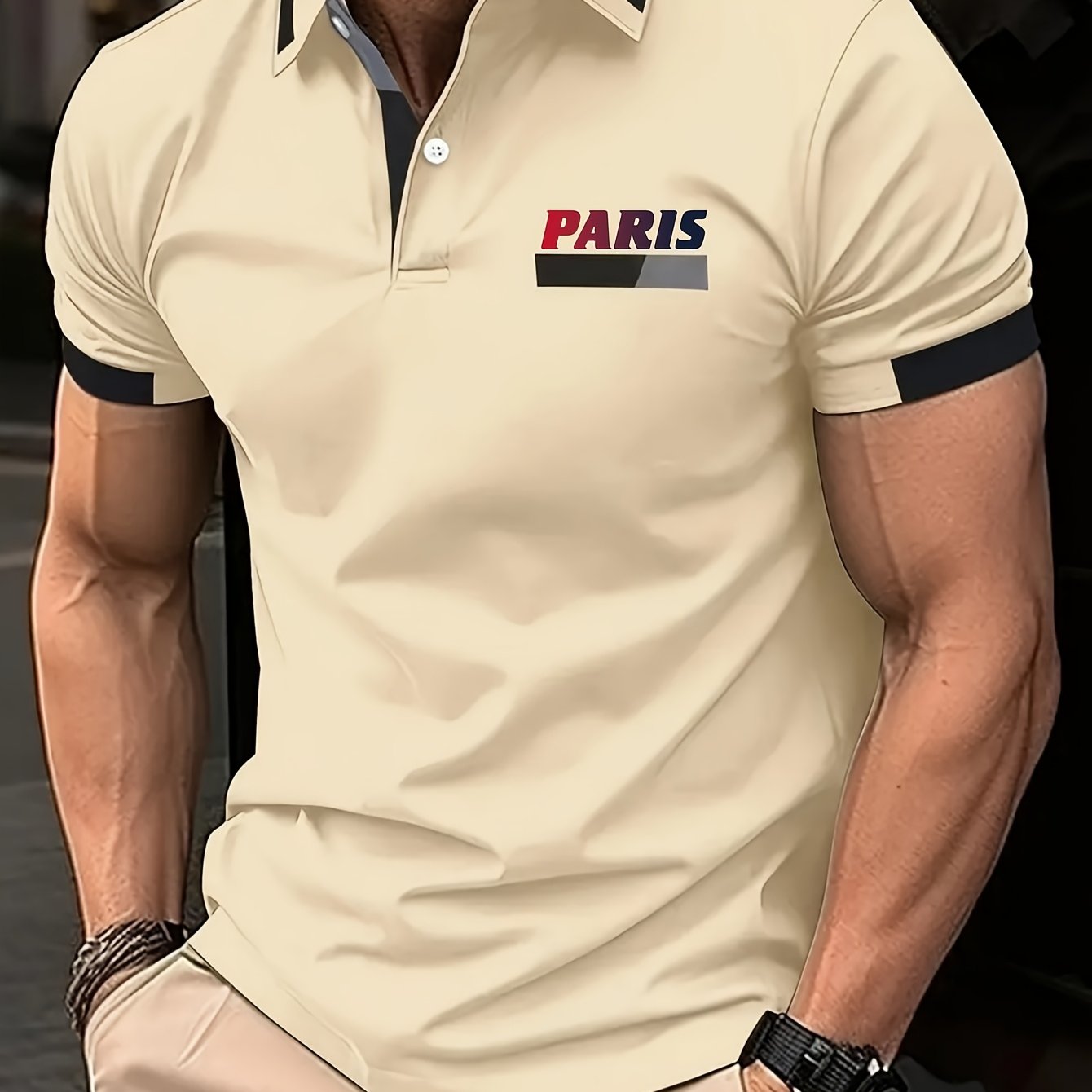 Men's Summer Fashion Shirt - Casual Button-Up with 