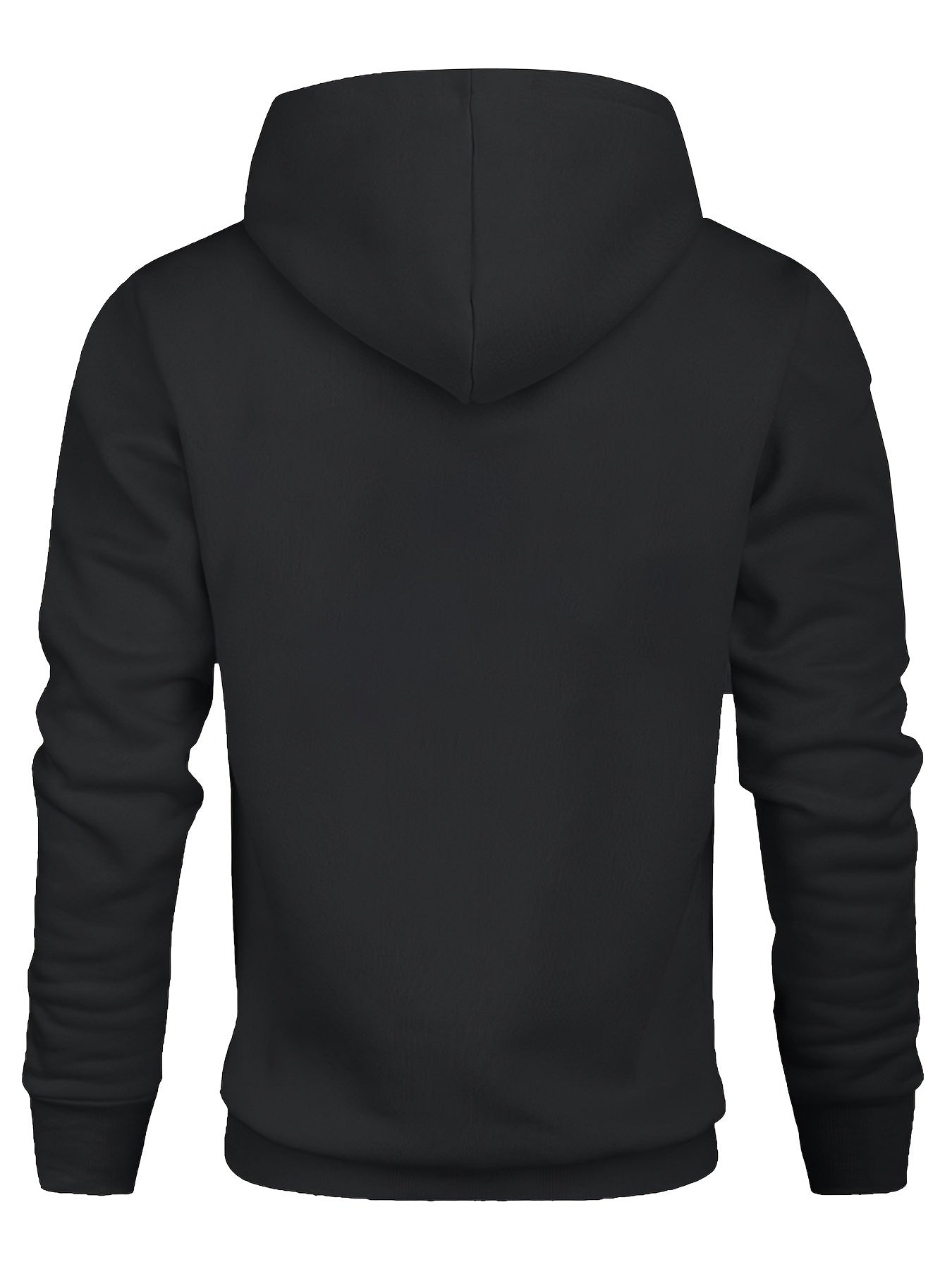 Disney Stitch Men's Fleece Hoodie - 300g Soft Pullover with Ukulele Print, Black Casual Sweatshirt, Relaxed Fit, Machine Washable, Spring & Autumn Fan Gift, Durable Comfort Wear, Graphic Sweatshirt, Comfortable Fabric, Printe