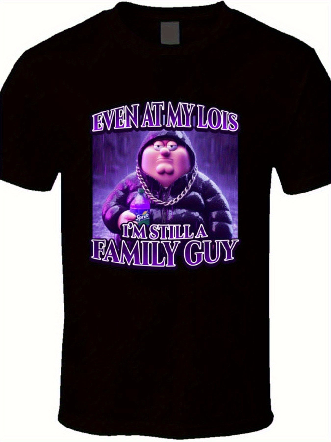 Funny Cartoon Graphic Men's T-Shirt - 