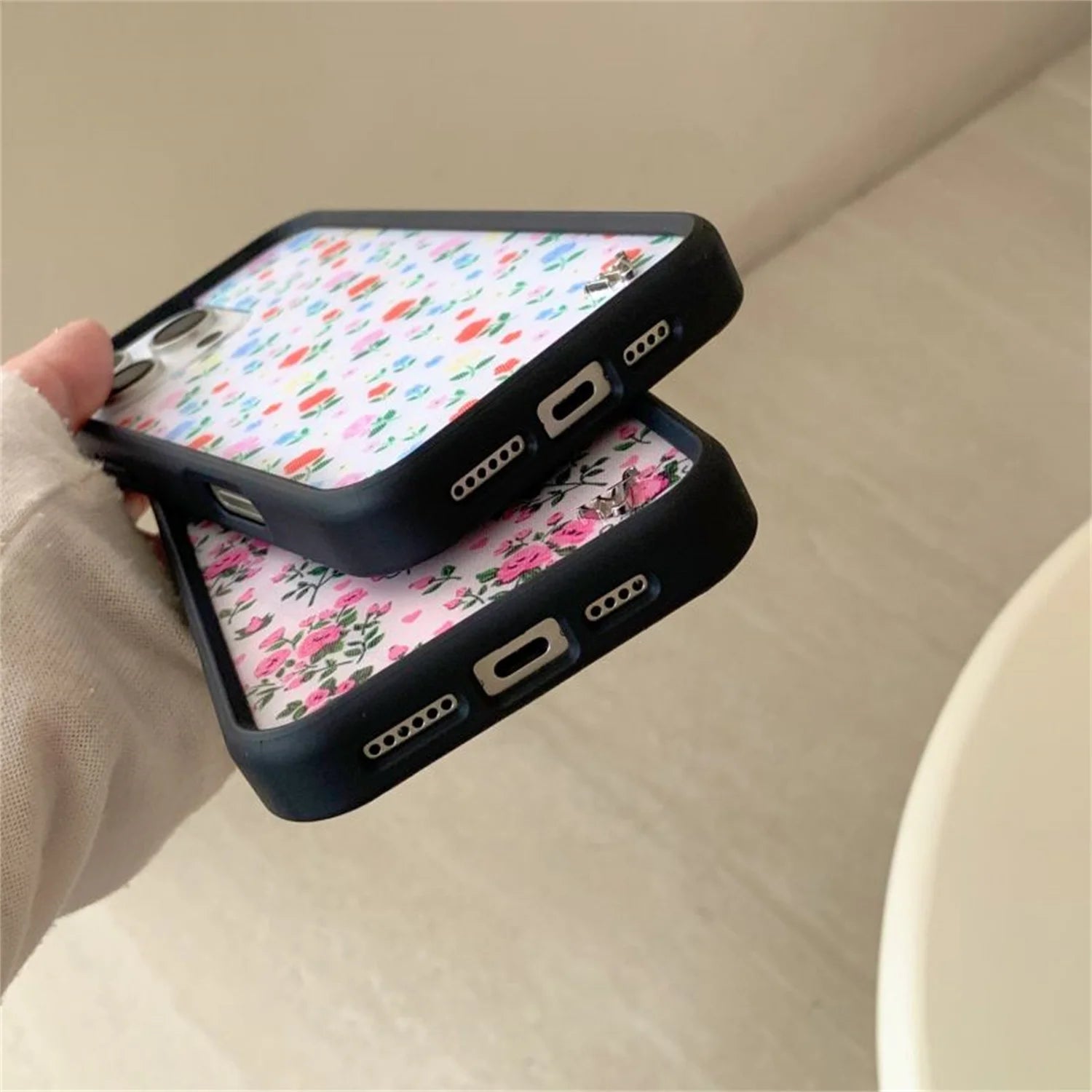 Wildflower new 3D Moonlight Rose phone case iPhone 16 15 14 13 12 Pro Max Plus 16pro 15pro WF Floral fashion cute cartoon cover
