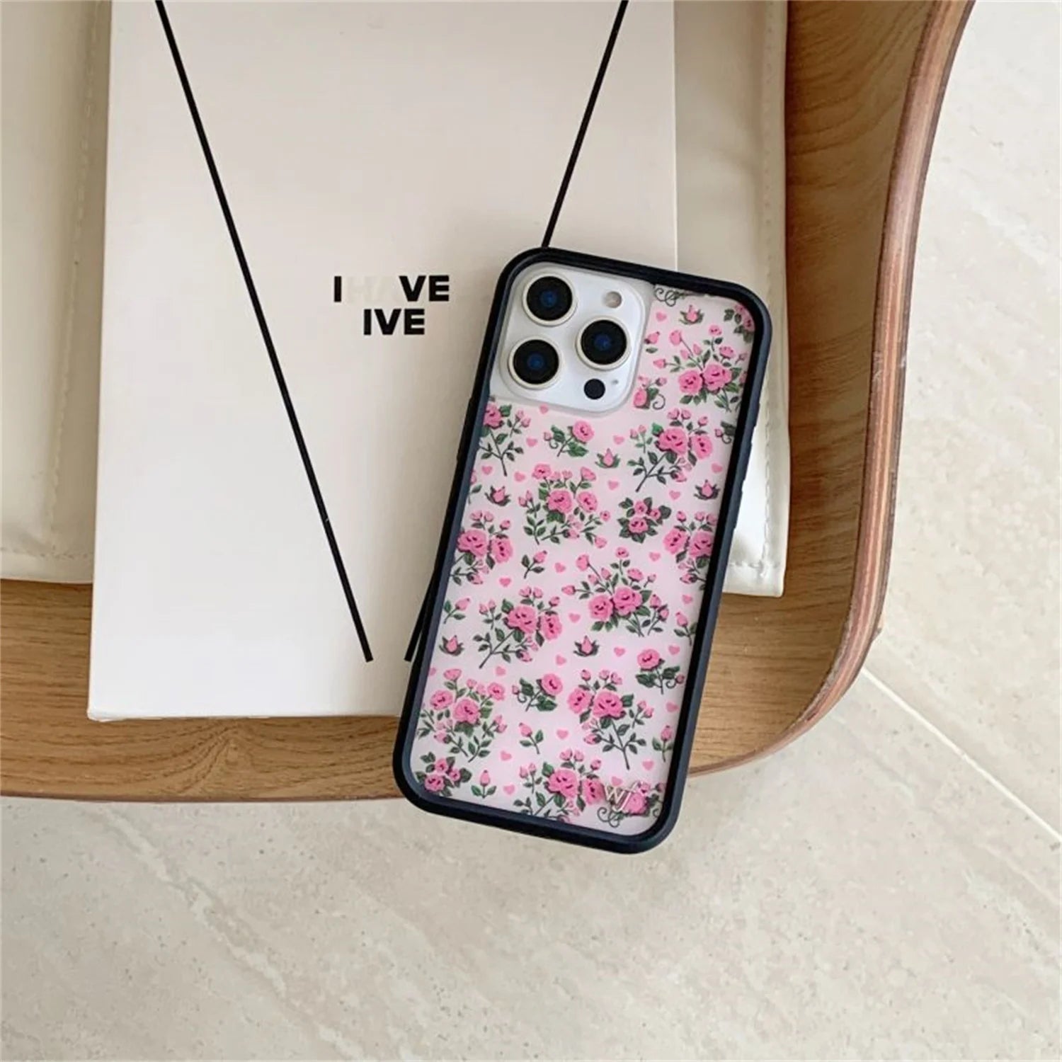 Wildflower new 3D Moonlight Rose phone case iPhone 16 15 14 13 12 Pro Max Plus 16pro 15pro WF Floral fashion cute cartoon cover