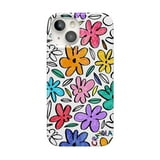 Casely Crayola Marker Case for iPhone, Out of Lines Floral Classic Ultra Thin Design Compatible with MagSafe