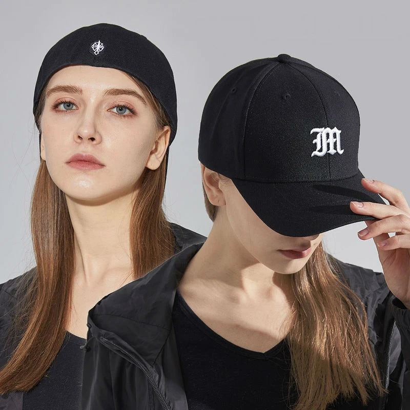 Adult Hiphop Punk Rock Back Wear Snapback Hats Lady Full close cap Men fitted closure Baseball Caps 55-59cm