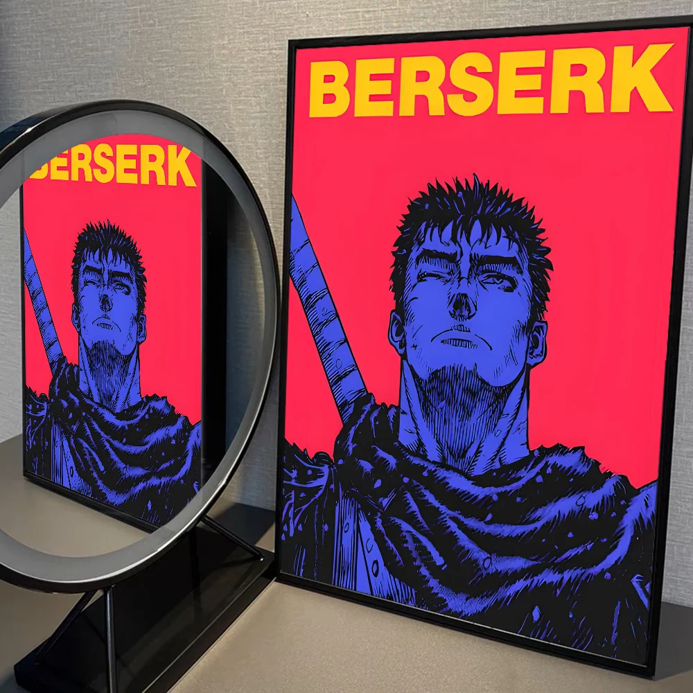Amine BERSERK Poster Home Furnishing Highend Kraft paper Poster Wall Painting Study Home Living Room Decoration