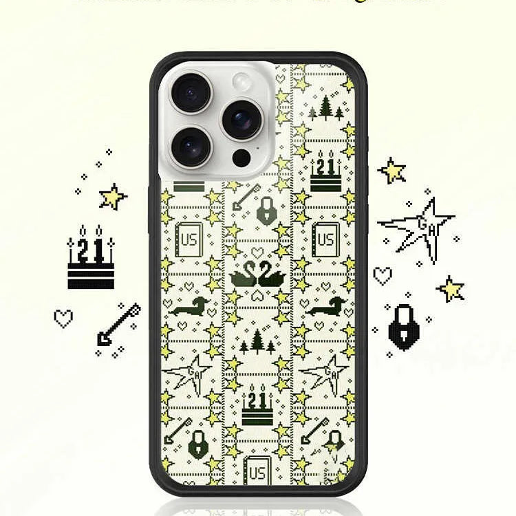 Wildflower 3D Girls bow high heels Phone Case for iPhone 16 15 14 13 12 Pro Max Plus 16pro 15pro WF Rabbit Cute Cartoon Cover