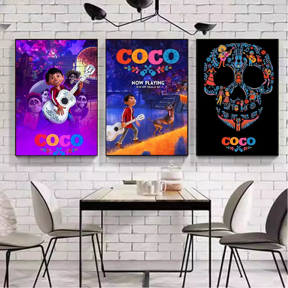 Family Love Movie Coco Classic Movie Posters HD Quality Poster Wall Art Painting Study Nordic Home Decor