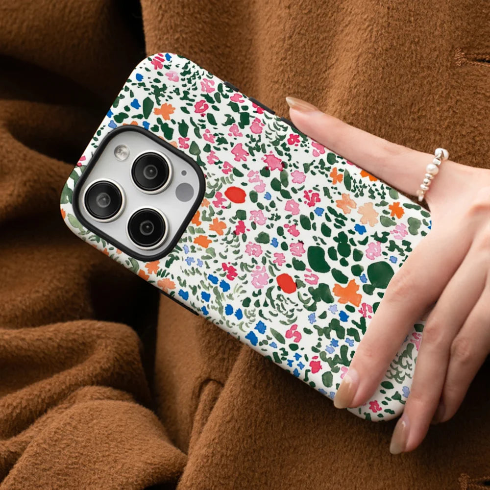 Art doodle flowers Phone Case Phone Case Film shell For iPhone 16 15 14 13 12 11 Pro Max Plus