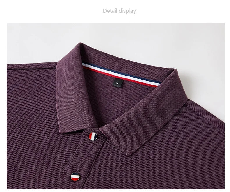 100% pure cotton men's high-end brand short sleeve polo shirt summer fashion hot selling pony embroidery golf top casual T-shirt