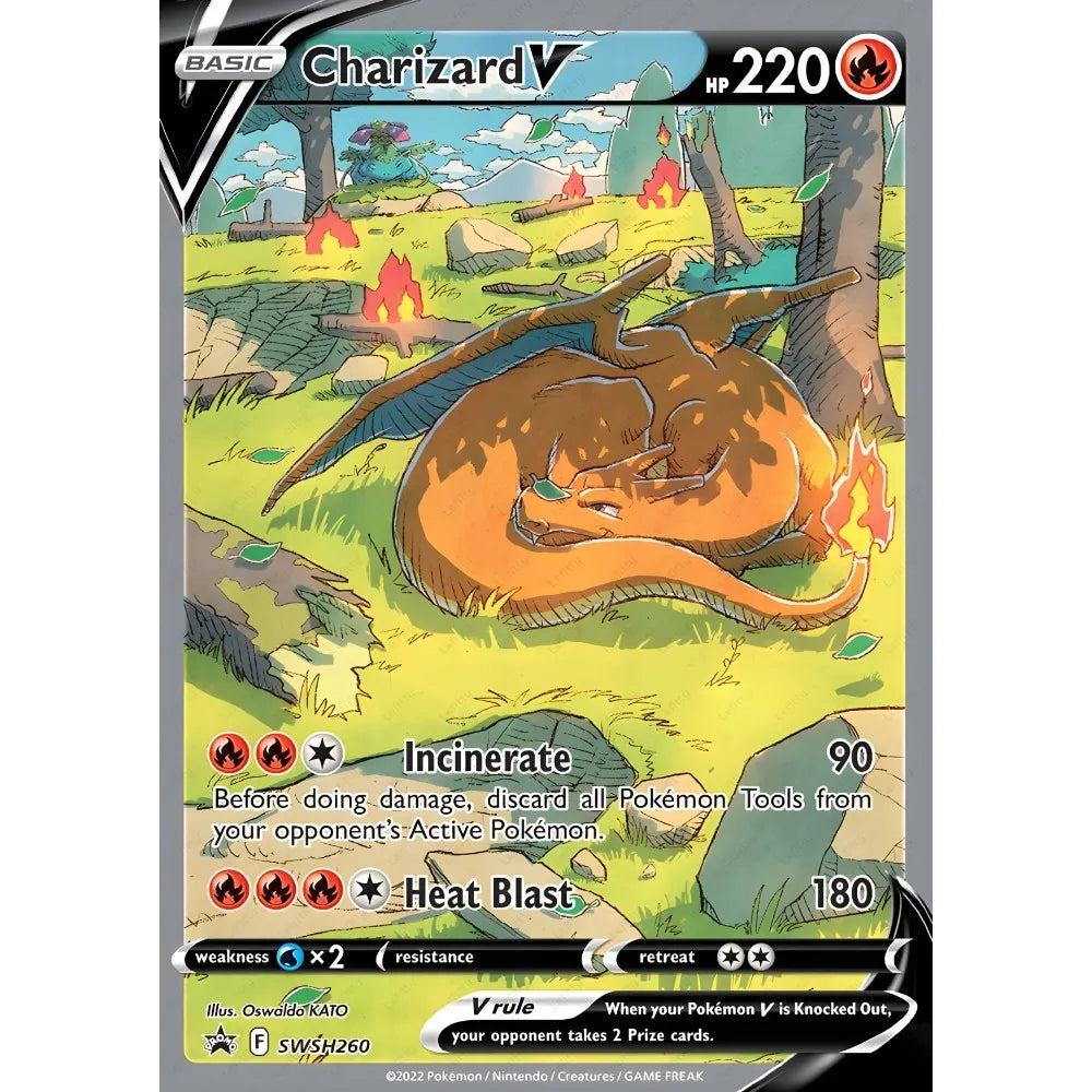 Japanese Anime Rare Charizard Cartoon Card Poster Sticky Wall Art Printing Waterproof Home Living Bed Room Bar Aesthetic Decor