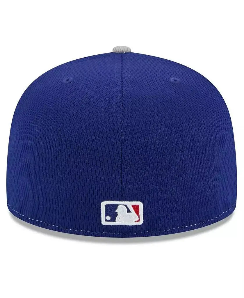 New Era | Men's Royal/Gray Los Angeles Dodgers 2025 MLB Clubhouse 59FIFTY Fitted Hat