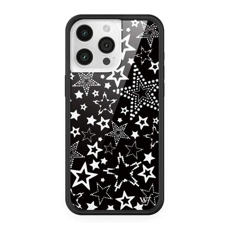 Fashion Wildflower Cartoon Swans Phone Case for iPhone 13 Pro 14 pro 15 Max 16 pro max 12 Cute Puppy  WF Deer Cherry Protection