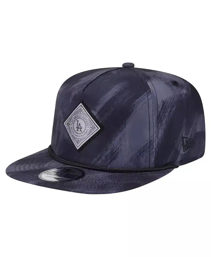New Era | Men's Navy Los Angeles Dodgers Printed Golfer Snapback Hat