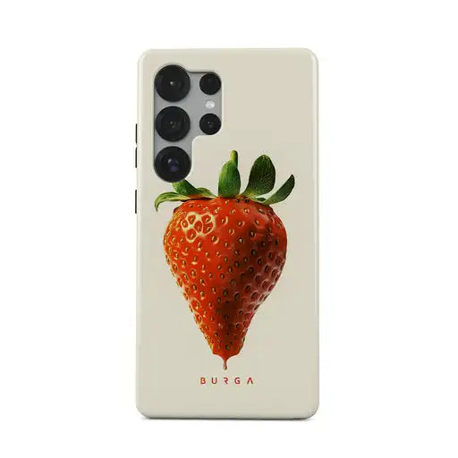 Juicy BURGA Phone Case for Samsung Galaxy S25 S24 S23 S20 FE Plus Ultra 4G 5G Glossy Film Hard PC Cover