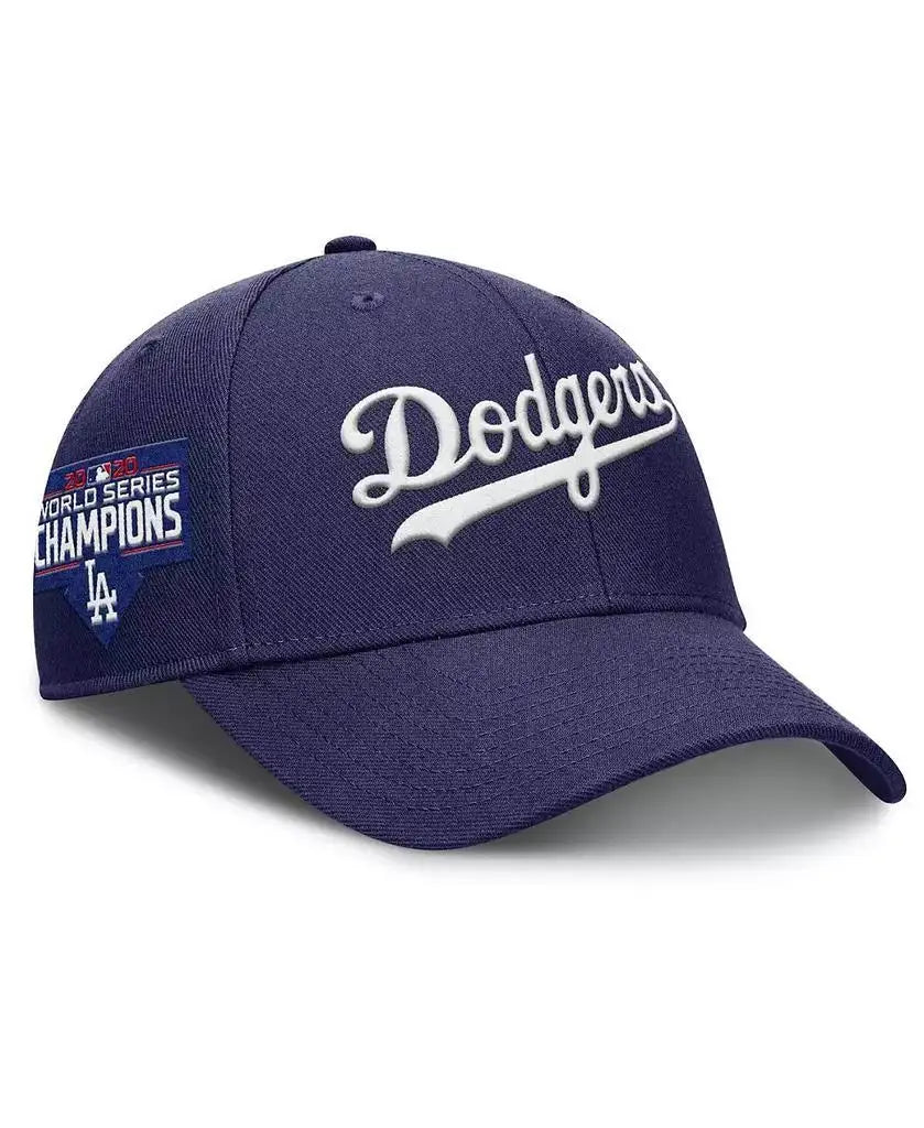 Nike | Men's Navy Los Angeles Dodgers Rise Gaberdine Adjustable Hat