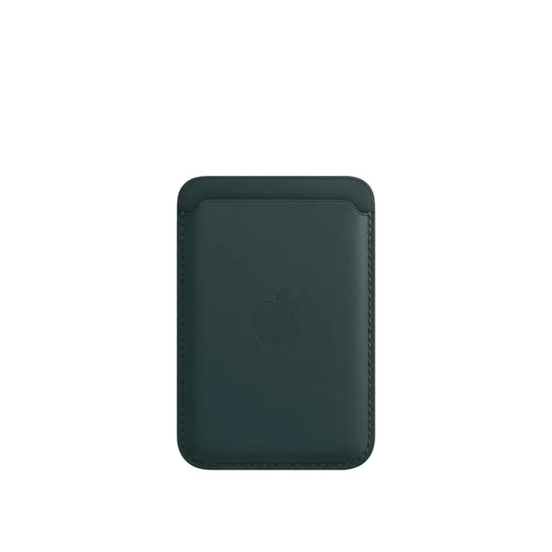 Luxury Original Apple Magsafe Leather wallet Case For iPhone 13 12 14 15 16 Pro Max S24 Card Holder Phone Bag Cover Accessories