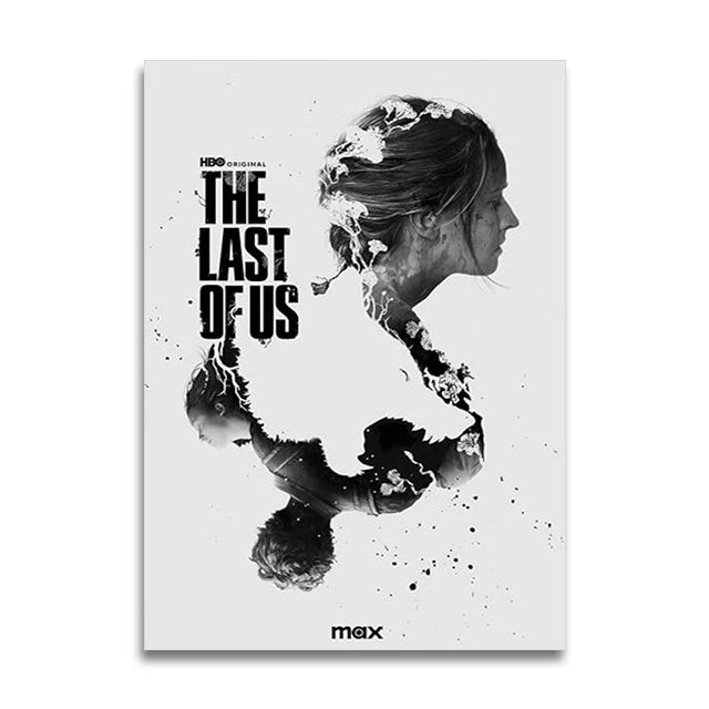 KSUMRET Movie Game Canvas Wall Art Print Poster Decorative Painting Modern Home Decor Give Movie Gift Unframed