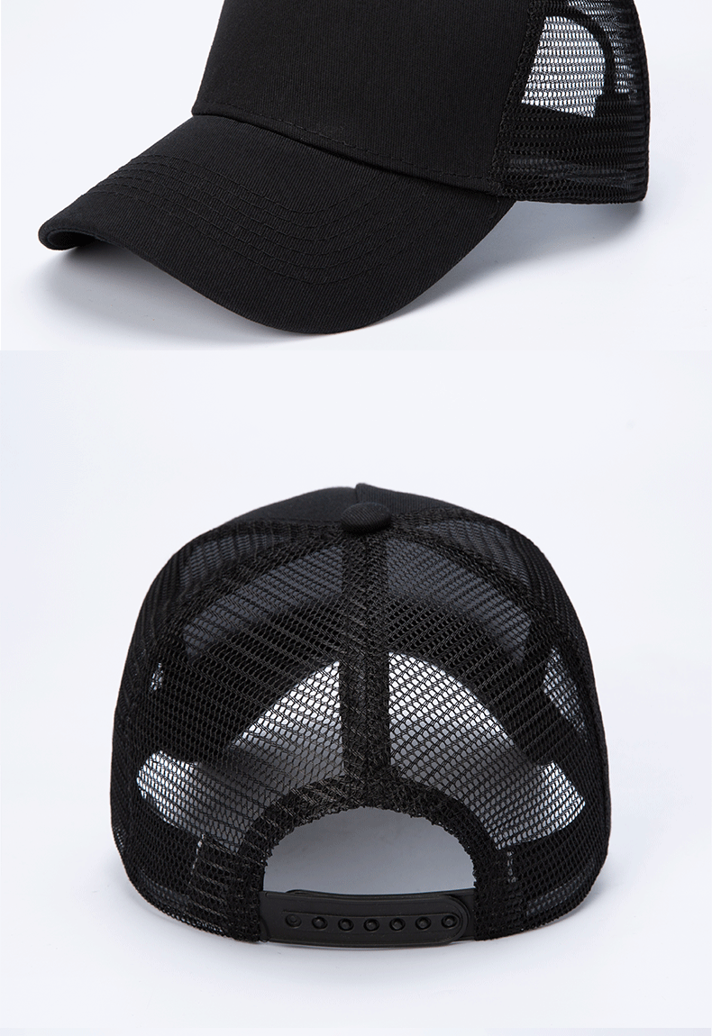 Wholesale Hat Men's Baseball Caps Unisex Casual Decorative Travel Hats Adult Tennis Caps Mesh Hats Custom Embroidery Print Logo