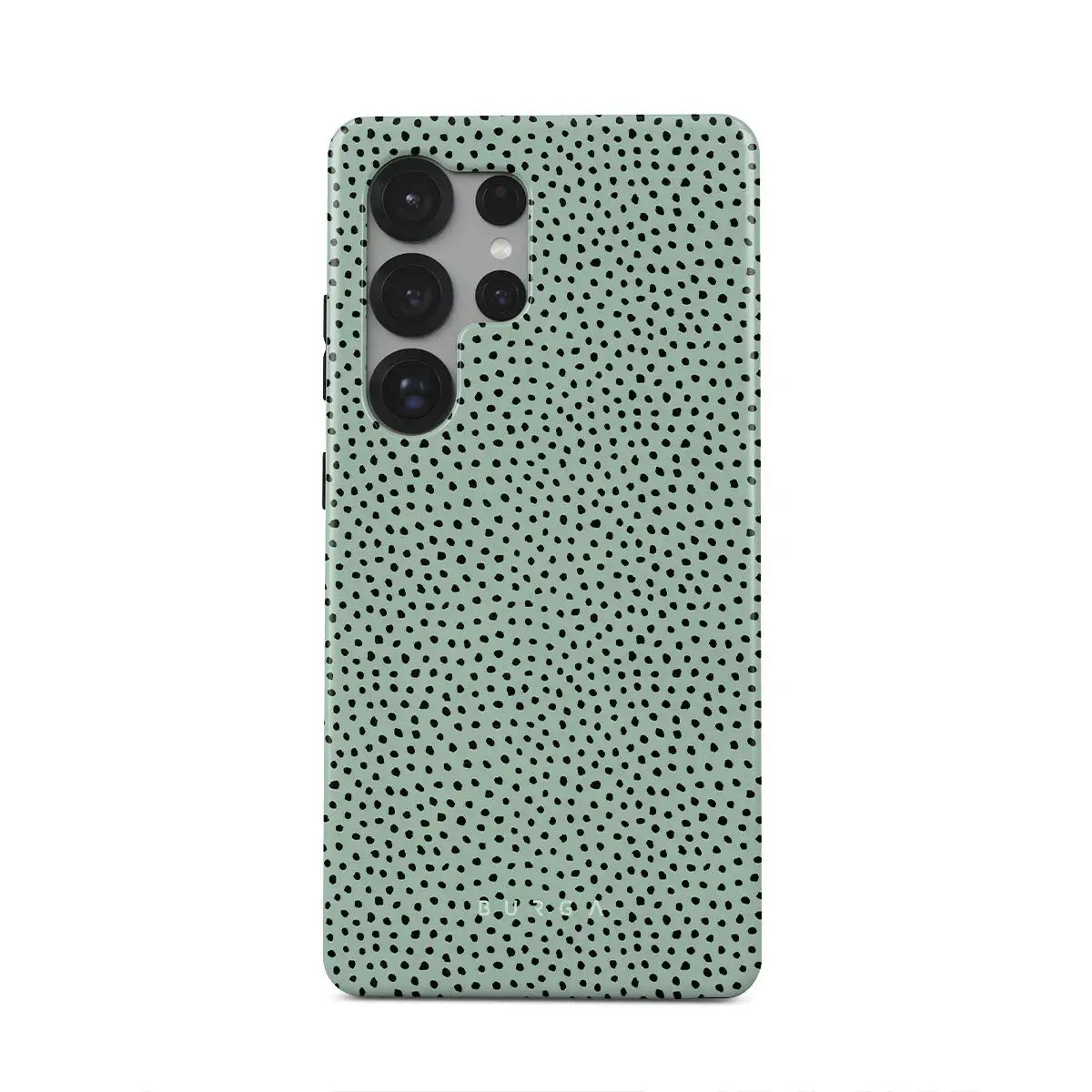 Mint Gelato - Dots BURGA Phone Case for Samsung Galaxy S25 S24 S23 S20 FE Plus Ultra 4G 5G Glossy Film Hard PC Cover