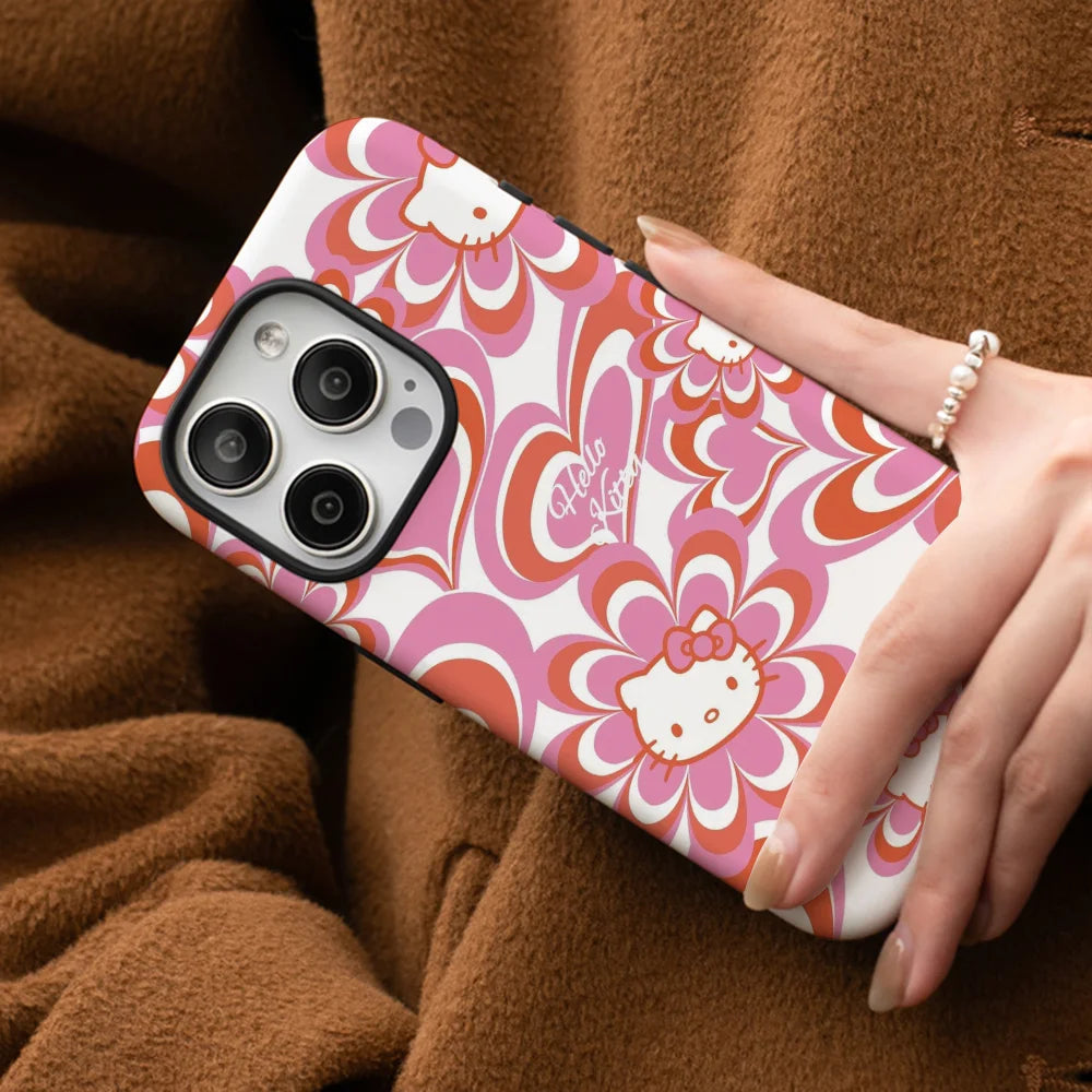 H-Hello K-Kitty Drop Phone Case Phone Case Film shell For iPhone 16 15 14 13 12 11 Pro Max Plus