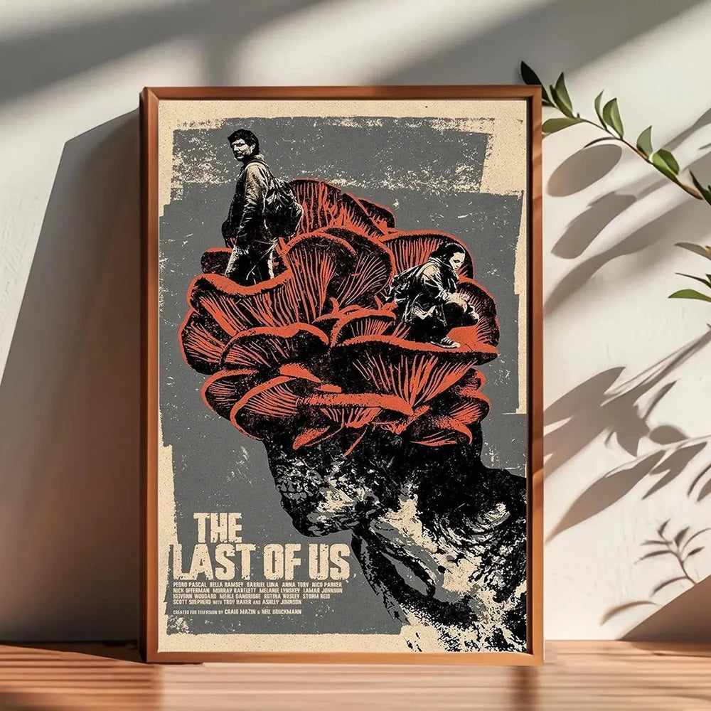 KSUMRET Movie Game Canvas Wall Art Print Poster Decorative Painting Modern Home Decor Give Movie Gift Unframed