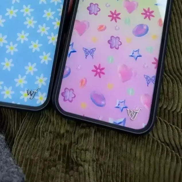 Wildflower I Love Myself Ashley L Love Me Phone Case For iPhone 12 13 14 15 16 Pro Max WF Cute Cartoon Butterfly Daisy Cover