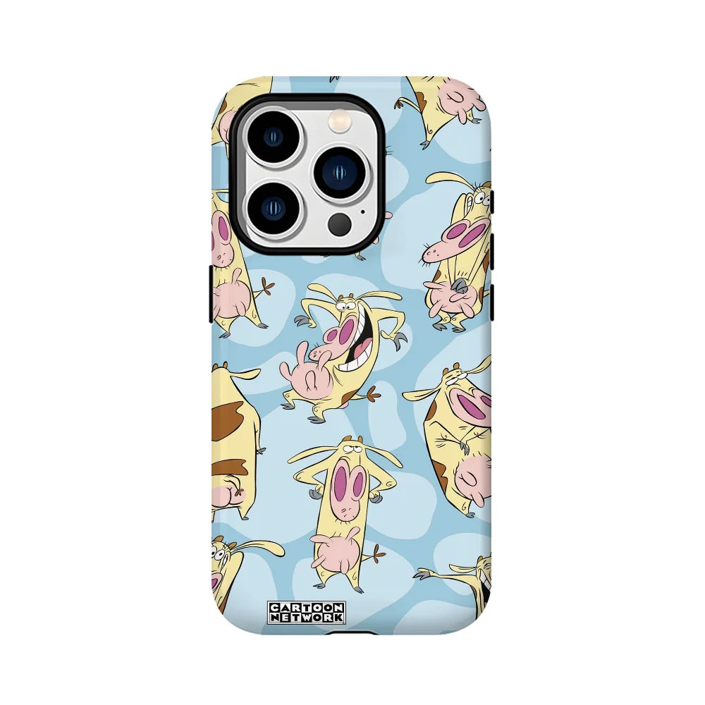 Cartoon Cow Phone Case Phone Case Film shell For iPhone 16 15 14 13 12 11 Pro Max Plus