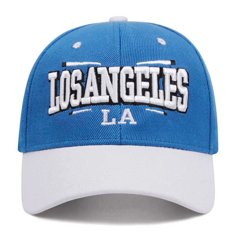 New Fashion LOSANGELES Embroidered Baseball Cap Summer Outdoor Men Women Hat Hip Hop Trucker Caps Snapback Hats Adjustable