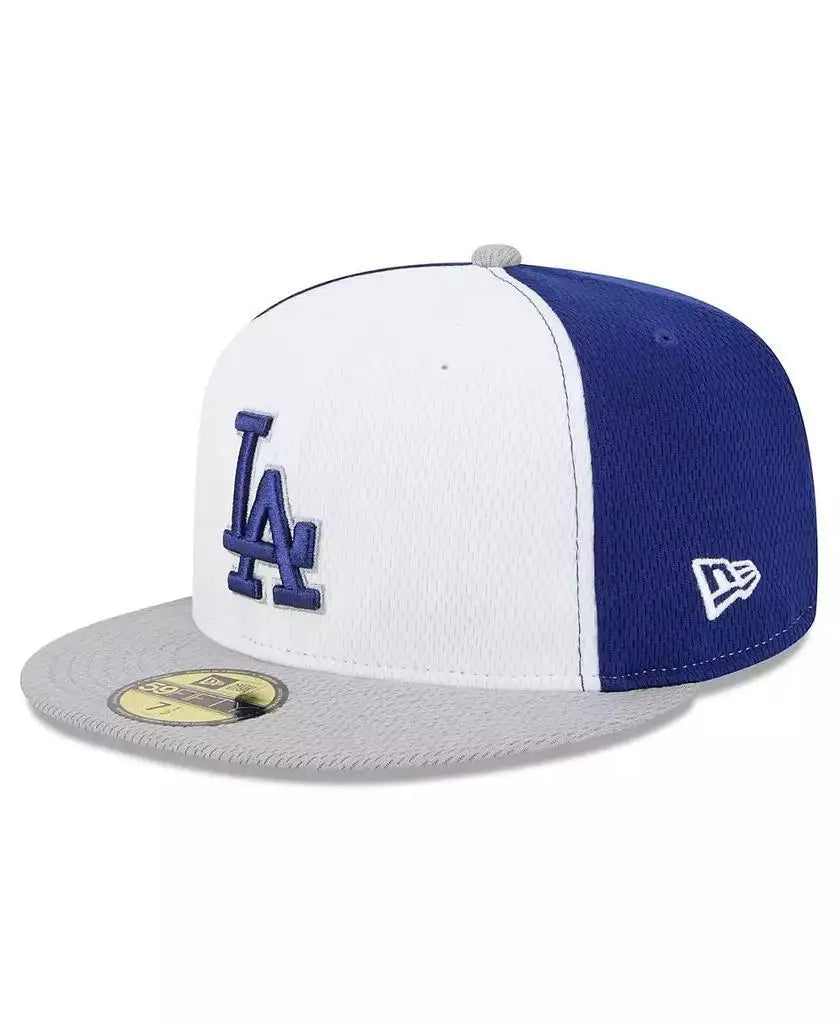 New Era | Men's Royal/Gray Los Angeles Dodgers 2025 MLB Clubhouse 59FIFTY Fitted Hat