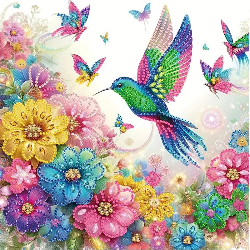 GATYZTORY 30*30cm Animal Decor Partial Special Shaped Drill 5D DIY Diamond Painting Kit Drill Diamond Embroidery Crafts Home Dec