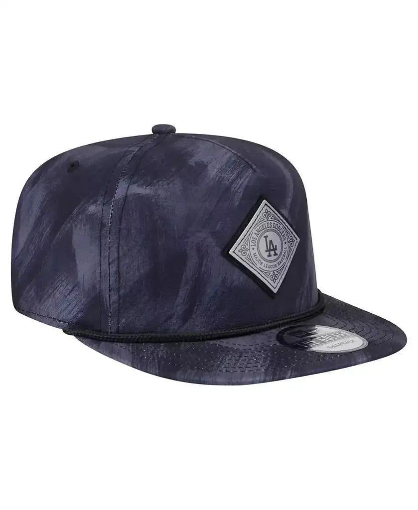 New Era | Men's Navy Los Angeles Dodgers Printed Golfer Snapback Hat