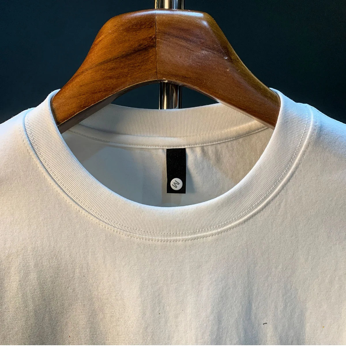 2025 Summer thin fashion high-end printed T-shirt men's 2025 trend embroidered paint splashed short sleeved top