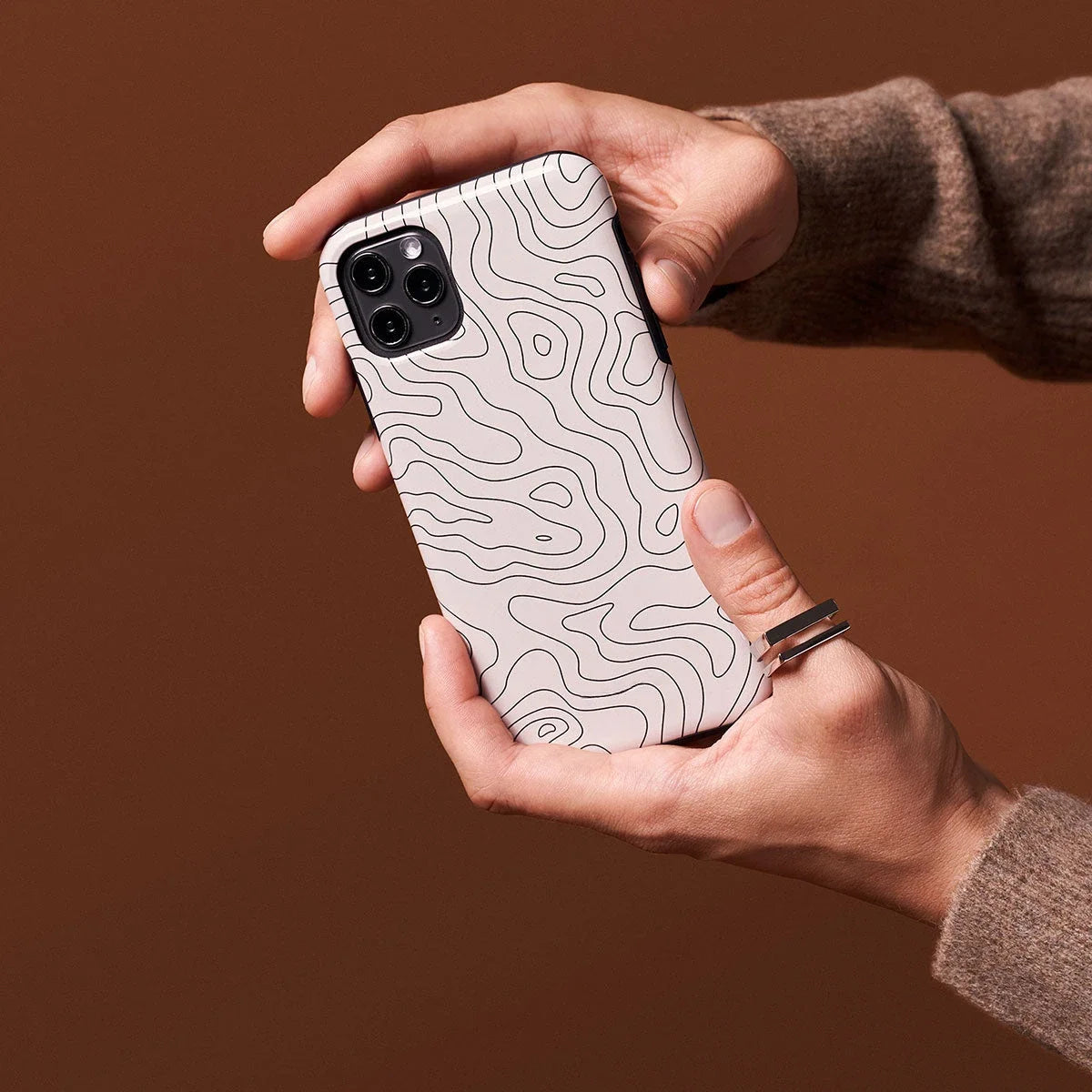 Wild Terrain Personalized Pattern Case For IPHONE 16ProMax 15 14 13 12 11 PRO Plus Acrylic TPU Two in one Magnetic Phone Cases