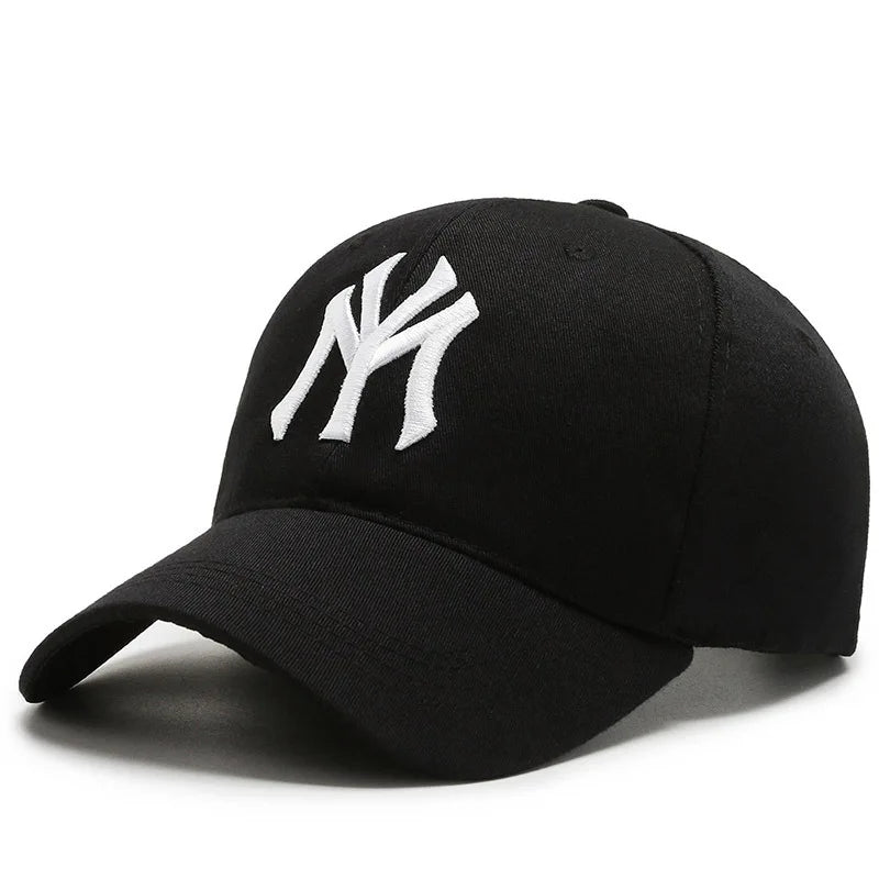 Fashion New MY Embroidered Baseball Cap Men Women Outdoor Sport Visor Sun Hat Adjustable Breathable Snapback Hip Hop Hats Gorras