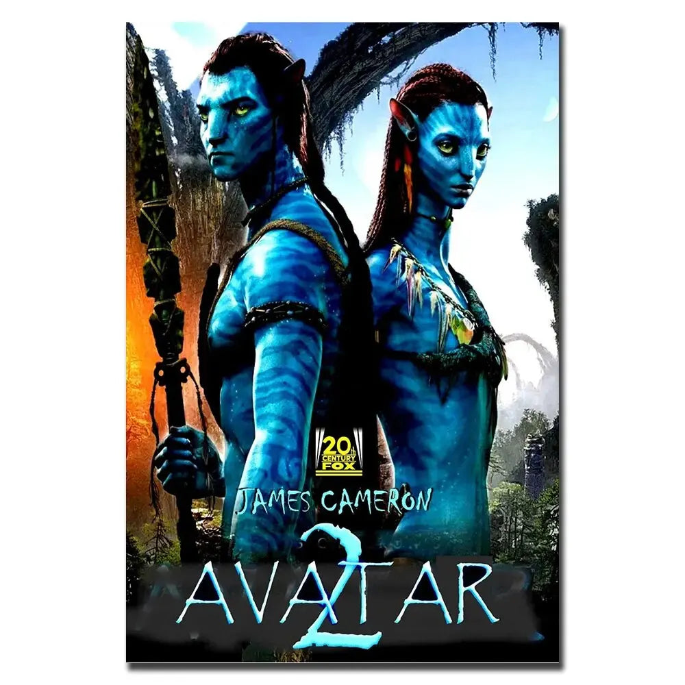 Avatar 2 Movie The Way of Water 2022 Film Canvas Paintings, Posters and Prints Picture, Unique Wall Decoration for Living Room
