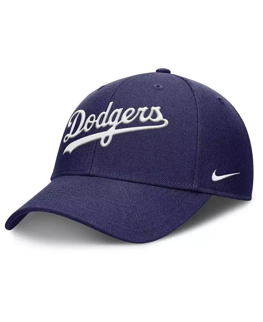 Nike | Men's Navy Los Angeles Dodgers Rise Gaberdine Adjustable Hat