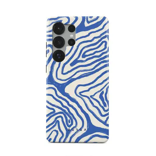 Stay Groovy BURGA Phone Case for Samsung Galaxy S25 S24 S23 S20 FE Plus Ultra 4G 5G Glossy Film Hard PC Cover