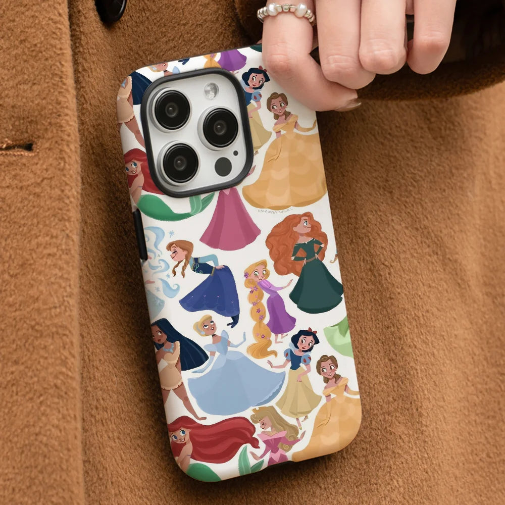 Princess  Phone Case Phone Case Film shell For iPhone 16 15 14 13 12 11 Pro Max Plus
