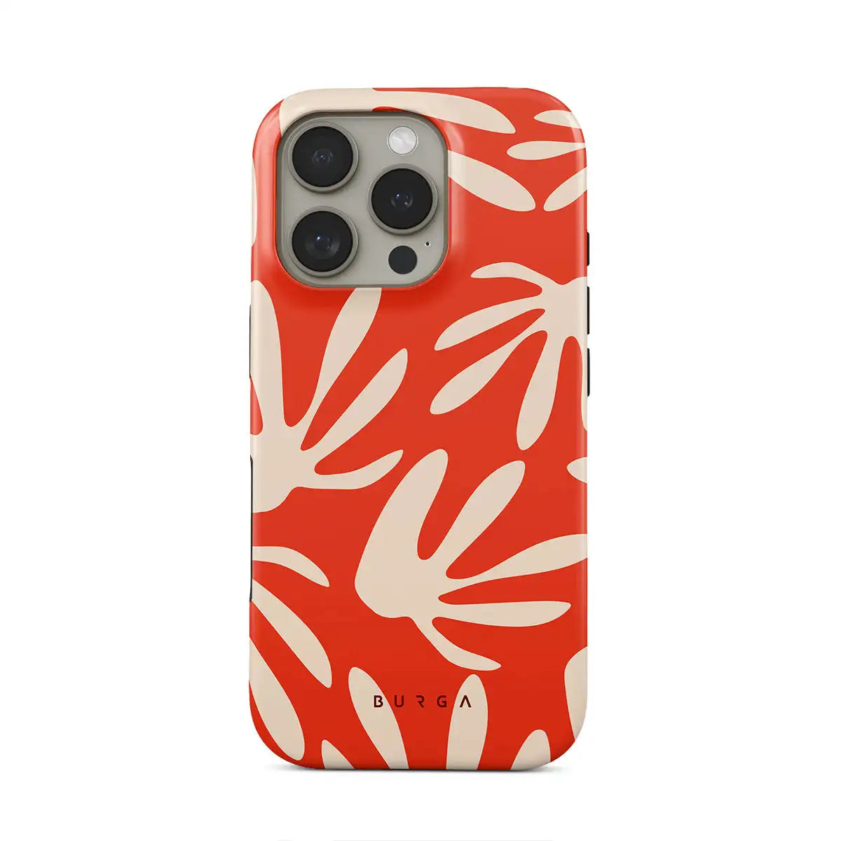 Heatwave BURGA Phone Case for iPhone 16 15 14 13 12 11 X XS XR XSMAX 7 8 Pro Max Plus Luxury Double-layer Back Cover