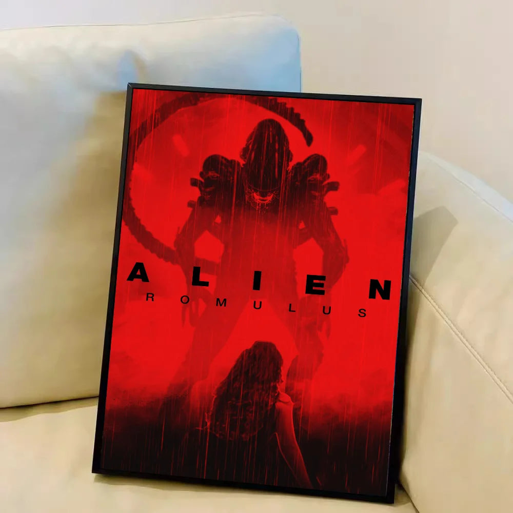 Movie a-Alien Romulus Anime Posters Sticky Whitepaper Prints Posters Artwork Kawaii Room Decor