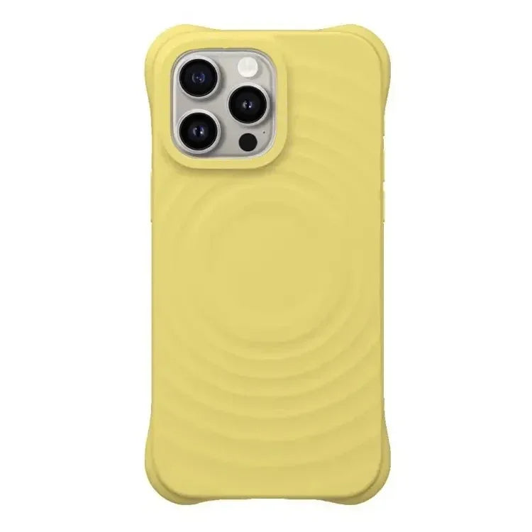 Ripple Silicone Engraved Letters Magnetic Phone Case Cover for IPhone 12 13 14 15 Pro Max Case for IPhone 15 Pro Max