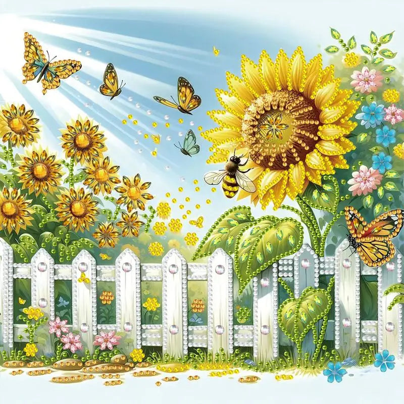 GATYZTORY 30*30cm Animal Decor Partial Special Shaped Drill 5D DIY Diamond Painting Kit Drill Diamond Embroidery Crafts Home Dec