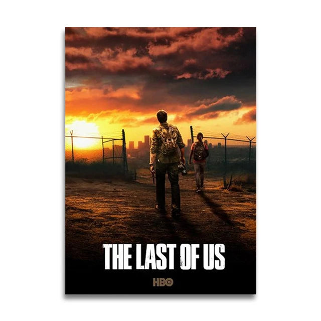 KSUMRET Movie Game Canvas Wall Art Print Poster Decorative Painting Modern Home Decor Give Movie Gift Unframed