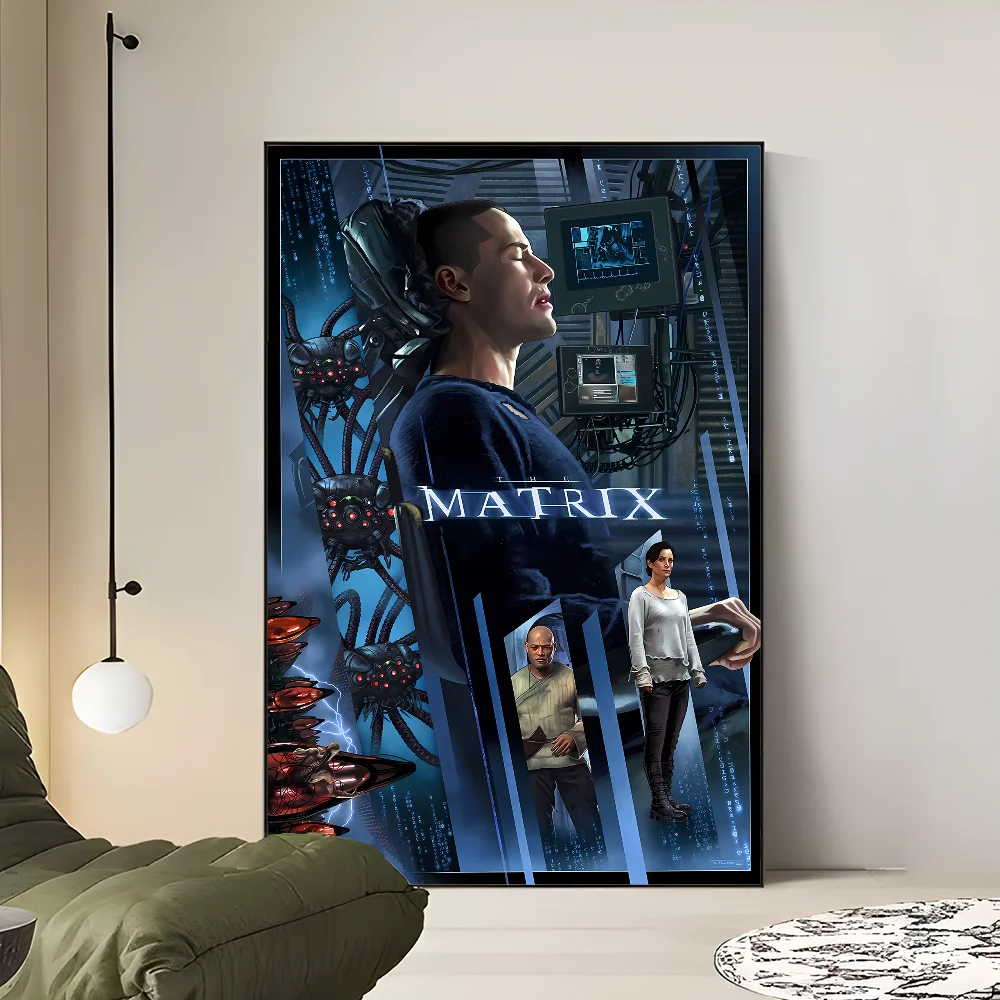 The Matrix Movie Sticky HD  Wall Art  Posters for Home Kawaii Room Decor Anime Posters Sticky HD Quality Retro  for Home